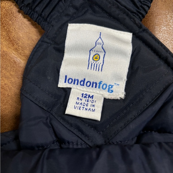 London Fog 12 month Snow Bibs - Picture 3 of 3
